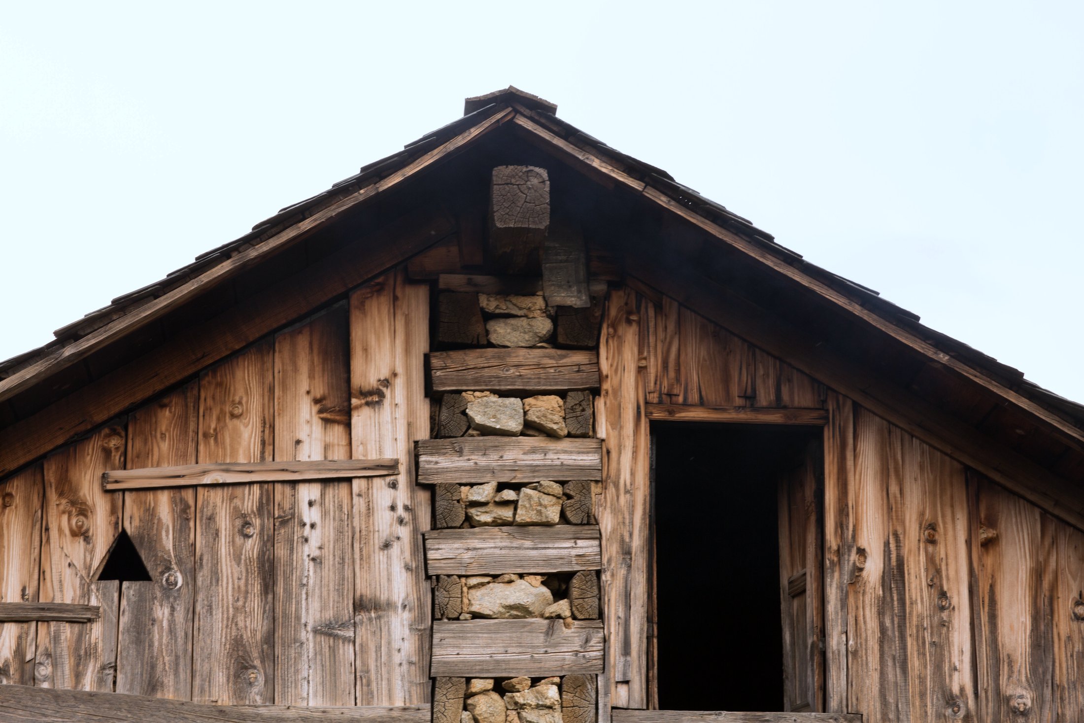 A traditional Himachali house of old wood. â€” Himachal Pradesh Â· Nov 2015