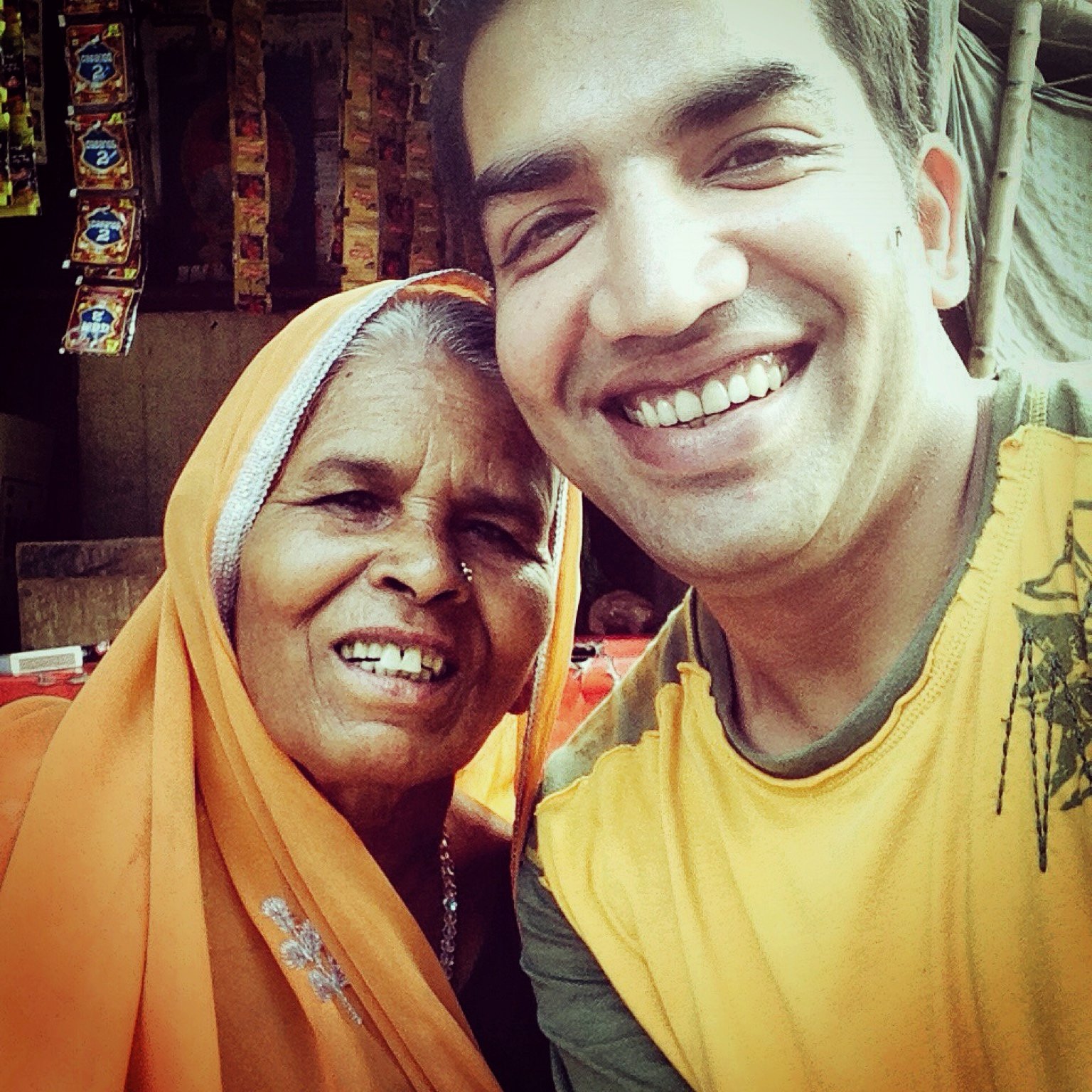A face near the temple. â€” Lucknow, Uttar Pradesh Â· Oct 2014