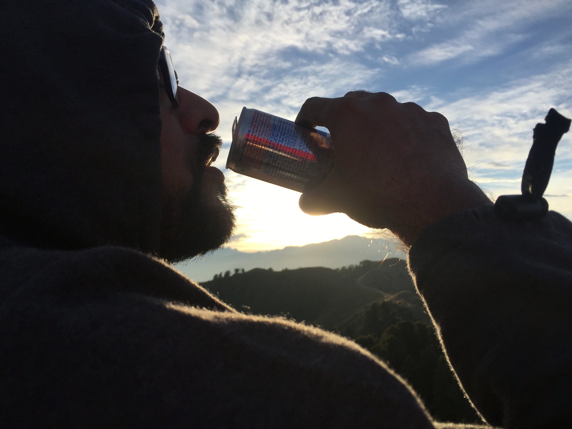 A drink at golden hour. â€” Chamba, Himachal Pradesh Â· Nov 2015