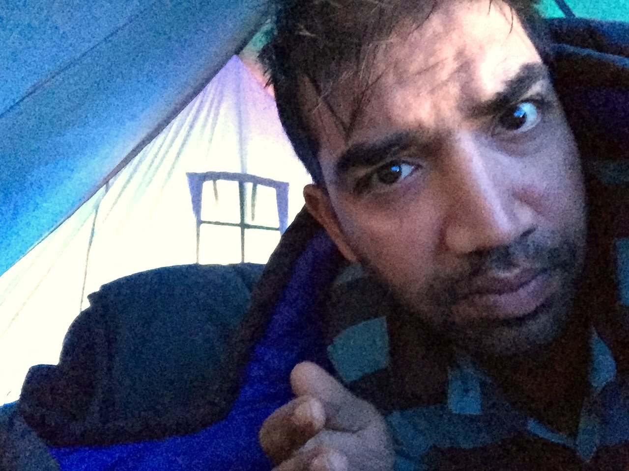 Tent life. â€” Chamba, Himachal Pradesh Â· Nov 2015