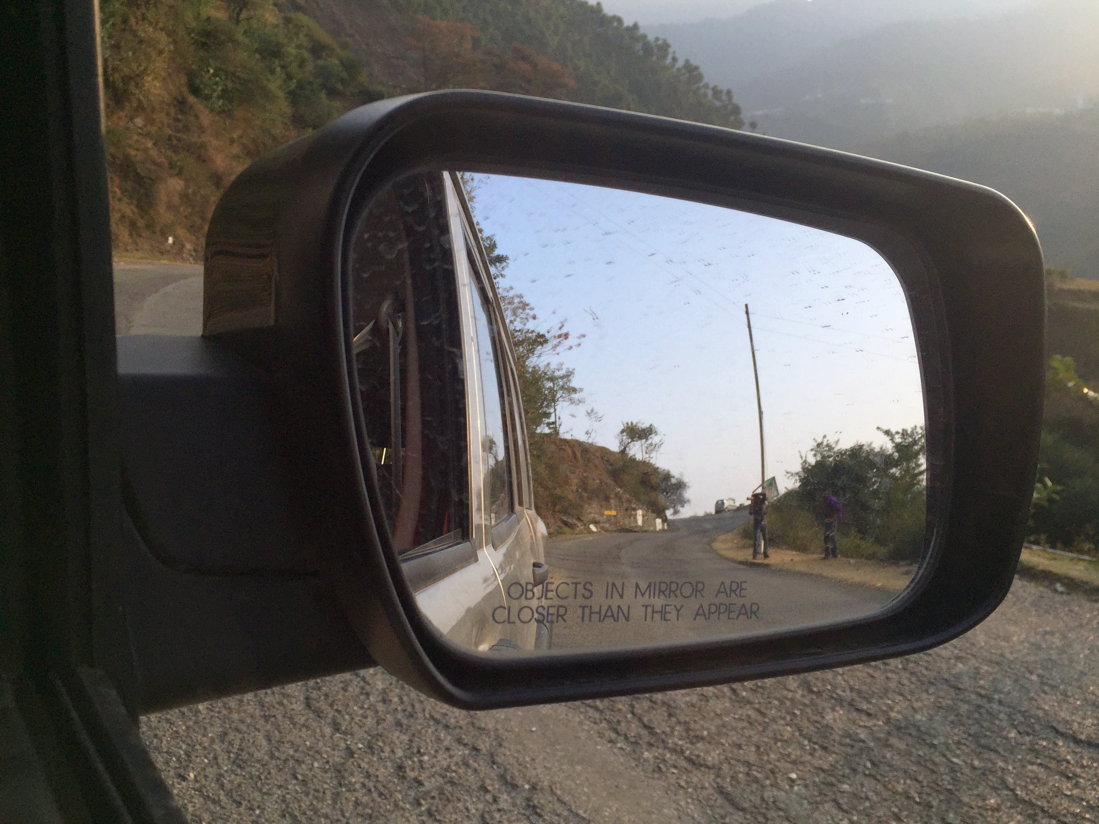 The road we left behind. â€” Dalhousie, Himachal Pradesh Â· Nov 2015
