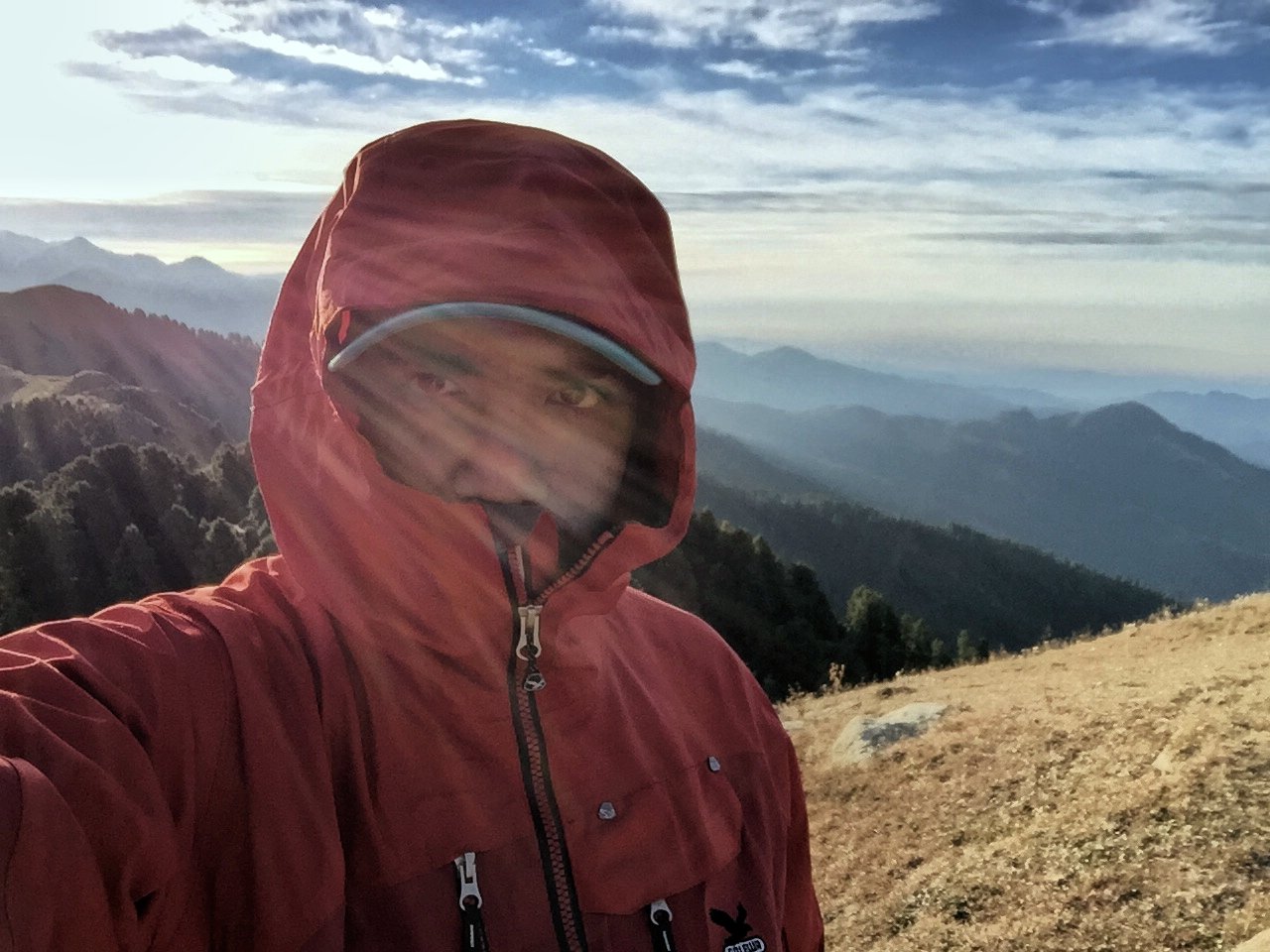 Bracing the mountain wind. â€” Chamba, Himachal Pradesh Â· Nov 2015
